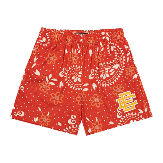 EE Shorts Paisley Red
