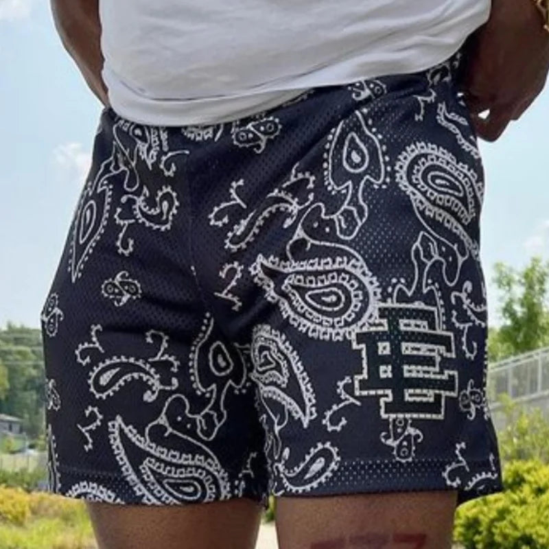EE Shorts Paisley Black