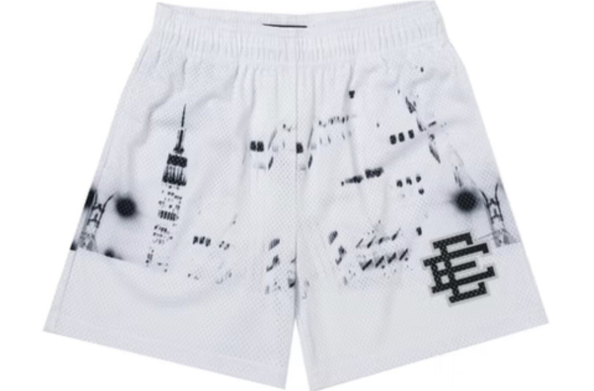 EE Shorts New York City White